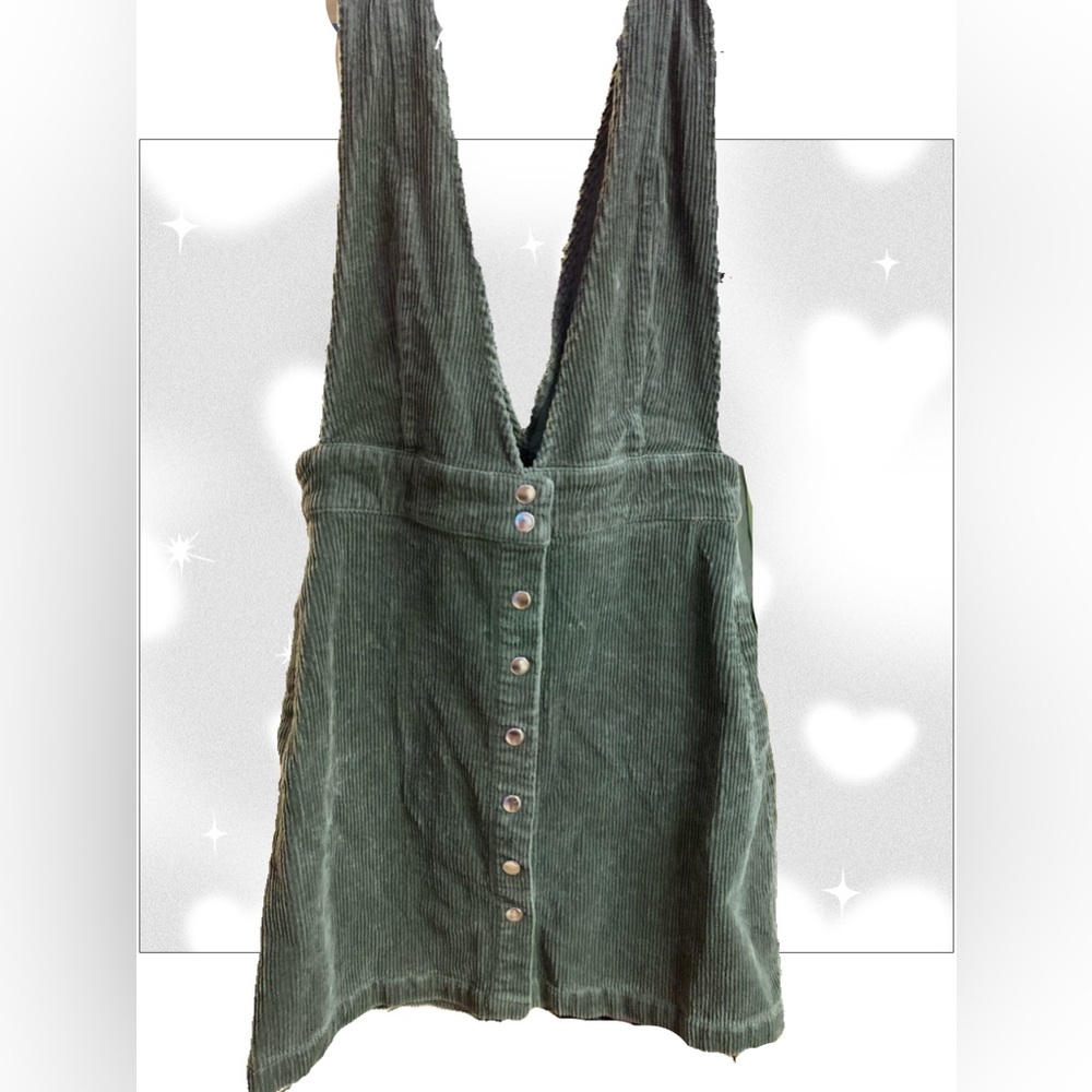 Forever 21 Green Suede Dress✨